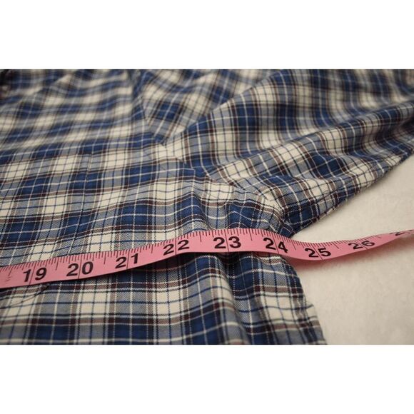 Cremieux Blue Plaid Button Down Shirt - Picture 5 of 8